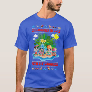 Funny Summer Vacation GnomiesGnomes For Christmas T-Shirt