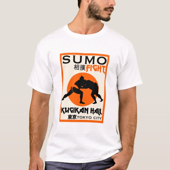 Funny Sumo Wrestler T-Shirt (Front)