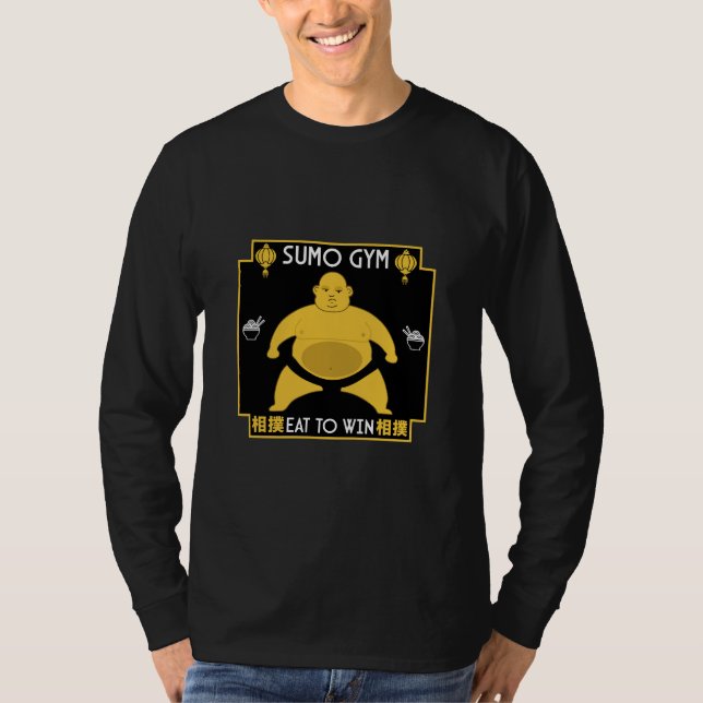 Funny Sumo Wrestler T-Shirt (Front)