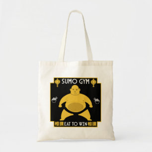 Funny Sumo Wrestler Tote Bag