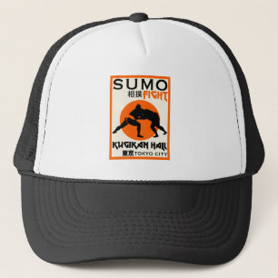 Funny Sumo Wrestler Trucker Hat