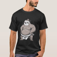 Funny Sumo Wrestling Sloth Martial Arts Funny For 
