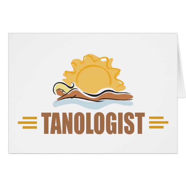 Funny Sun Tanning (Front Horizontal)