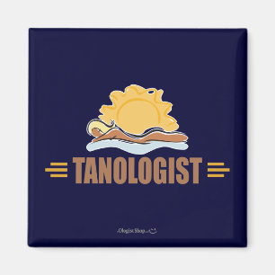 Funny Sun Tanning Magnet