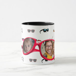 Funny Sunglasses Photo Personalised Coffee Mug