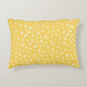 Funny sunny seamless patternabstract,art,backgroun decorative cushion
