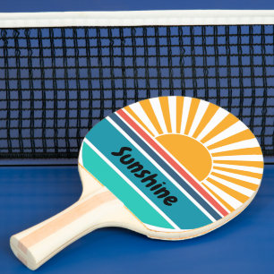 Funny Sunshine Ping Pong Paddle