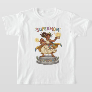 Funny Super Mum Greek Goddess Motherhood T-Shirt