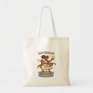 Funny Super Mum Greek Goddess Motherhood Tote Bag