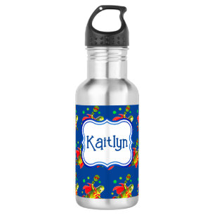 Funny Super Pickleman on Blue Personalised 532 Ml Water Bottle