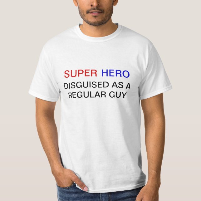 Funny Superhero Tshirt (Front)