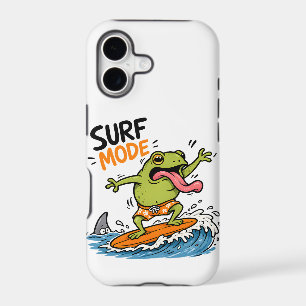 Funny Surf Mode Frog Silly Frog Summer