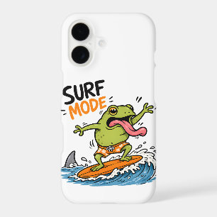 Funny Surf Mode Frog Silly Frog Summer