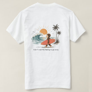 Funny surfing Beach T-Shirt