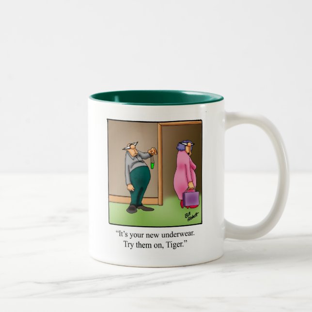 Funny Surprise Gift Husband Humour  Mug (Right)