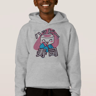 Funny Sushi Master Cartoon Design