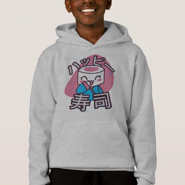Funny Sushi Master Cartoon Design (Front)