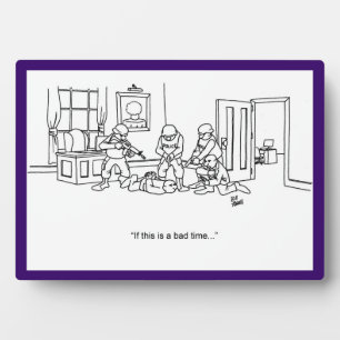 Funny Swat Team Business Plaque