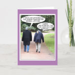 Funny & Sweet Anniversary Card<br><div class="desc">An Anniversary Card for couples who have been together for a LONG time,  and can still chuckle together.</div>