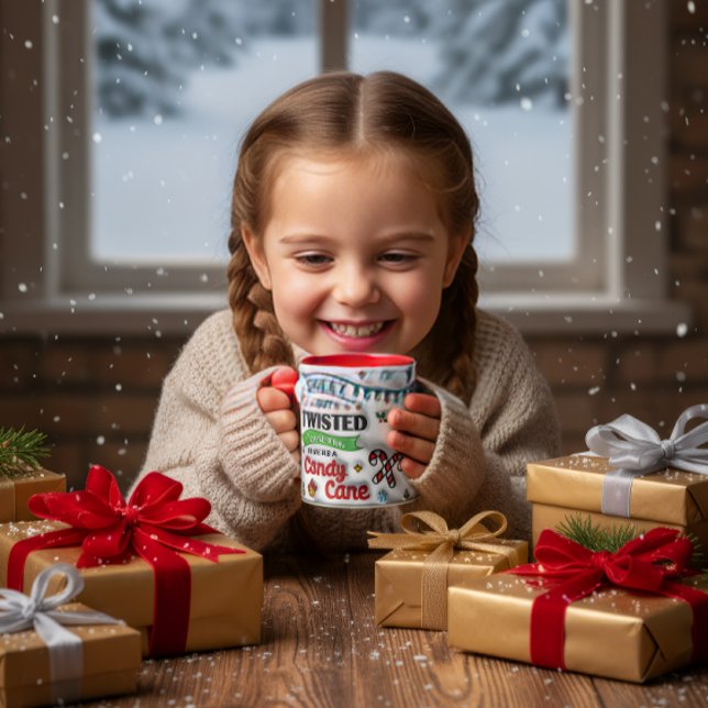 Funny Sweet & Twisted Christmas Mug (Creator Uploaded)