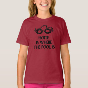 Funny Swim Quote - Long-Sleeve Top for Kids