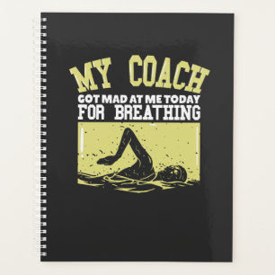 Funny Swimmer Planner