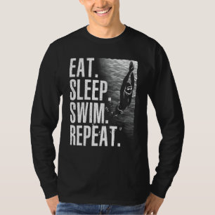 Funny Swimming For Men Women Kids Swimmers Swim Te T-Shirt