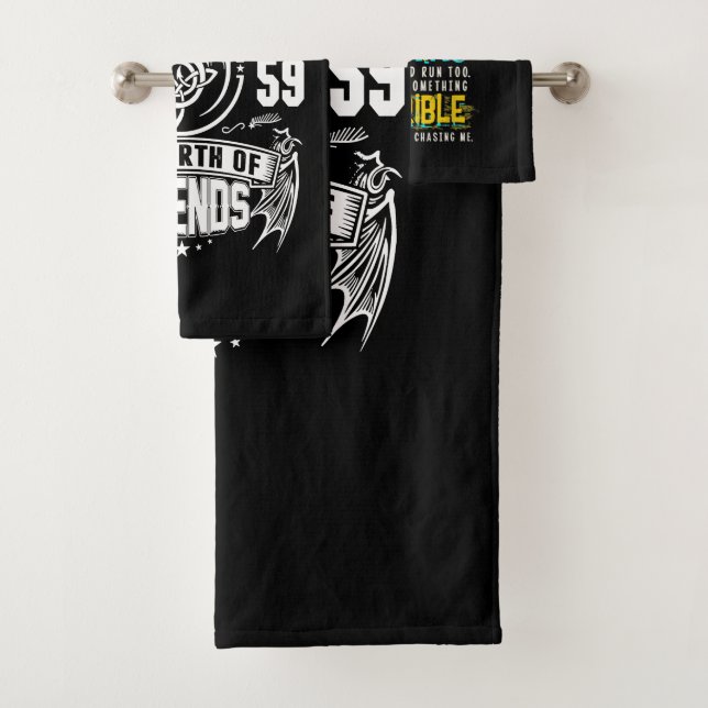 Funny Swimming Gift For Swimmer Bath Towel Set (Insitu)