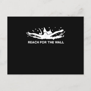 Funny Swimming  Gift  Swimmer Sport Swim Team Invitation Postcard