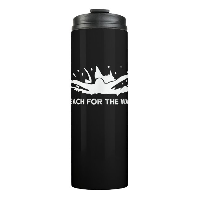 Funny Swimming Gift Swimmer Sport Swim Team Thermal Tumbler (Front)