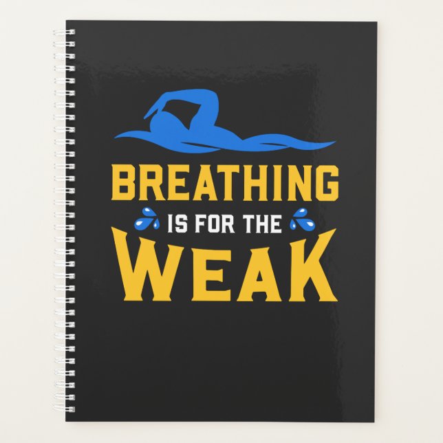 Funny Swimming Planner (Front)