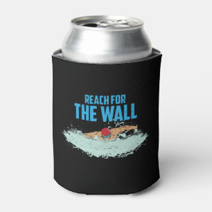 Funny Swimming Quote Swimmer Gift Can Cooler