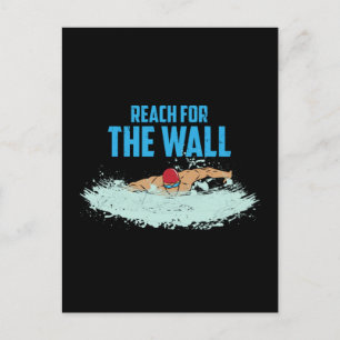 Funny Swimming Quote Swimmer Gift Postcard