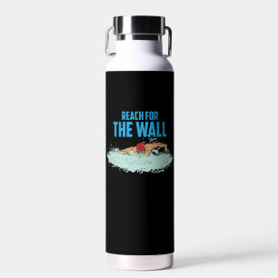 Funny Swimming Quote Swimmer Gift Water Bottle