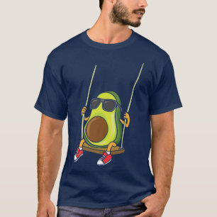 Funny Swinging Avocado Swinger Premium T-Shirt