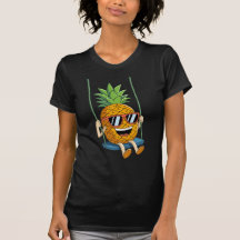 funny swinging pineapple swinger Women T-Shirt