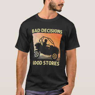 Funny SxS Art for Men Women SxS UTV Offroading Sid T-Shirt
