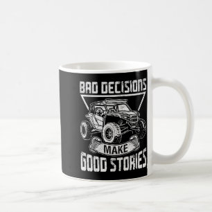Funny Sxs Design For Men Women Sxs Utv Side By Sid Coffee Mug