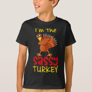 Funny Sy Turkey Matching Family Group Thanksgiving T-Shirt