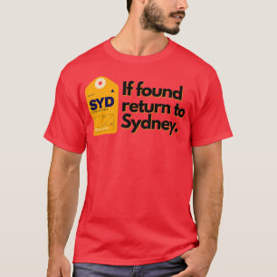 Funny Sydney Australia Design T-Shirt