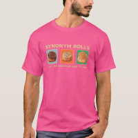Funny Synonym Rolls Joke Cinnamon Rolls Grammar Pu