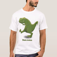 Funny T rex dinosaur cartoon humour