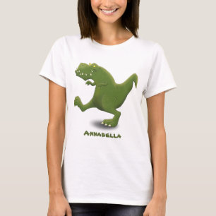 Funny T rex dinosaur cartoon humour T-Shirt