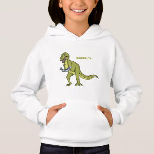Funny T rex dinosaur illustration