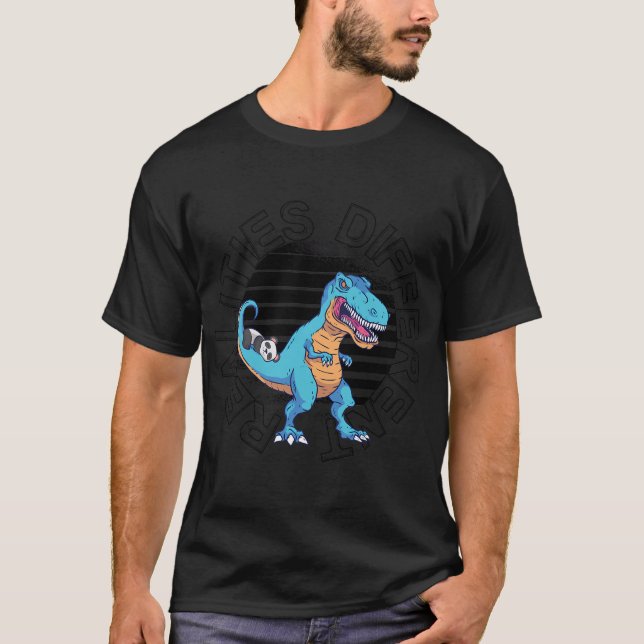 Funny T-Rex Independence day 4th of july T-Shirt (Front)