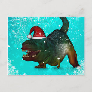 Funny T-rex Postcard