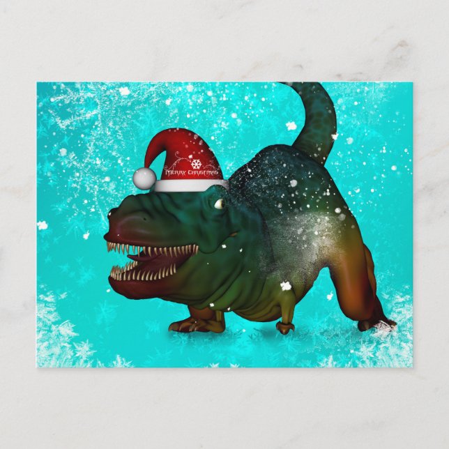 Funny T-rex Postcard (Front)