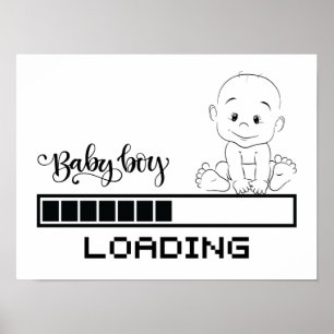 Funny T-shirt Infant Pregnancy Child Mother, 1/2 Poster