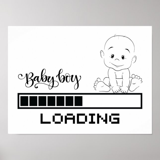 Funny T-shirt Infant Pregnancy Child Mother, 1/2 Poster (Front)