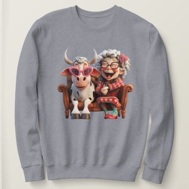 Funny T-Shirt Sweatshirt (Design Front)